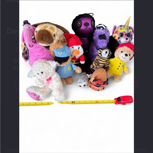 Colorful PreOwned Plush Toy Collection - Picture 2 of 2